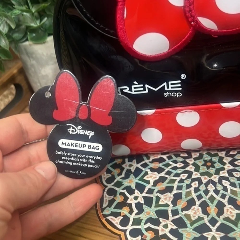 NWT Disney Minnie Mouse‎ Dome Travel Pouch Bag - Picture 6 of 7